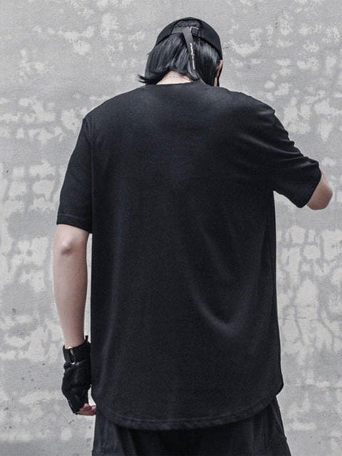 Inverted Triangle Graphic Tee - Anagoc