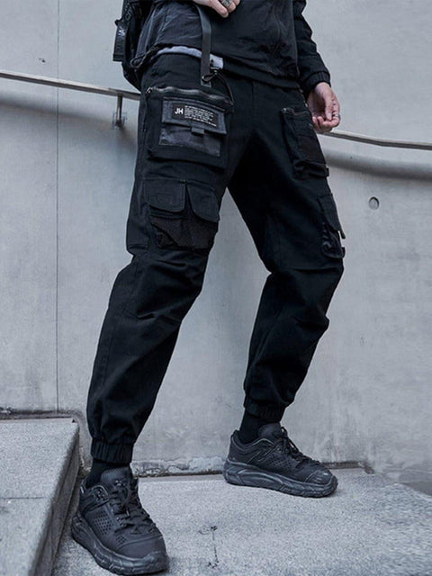 Multi Pockets Cargo Pants - Anagoc