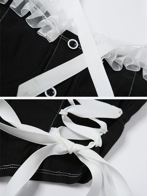 Bandage Lace Vest - Anagoc