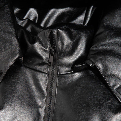 Function PU Winter Coat - Anagoc