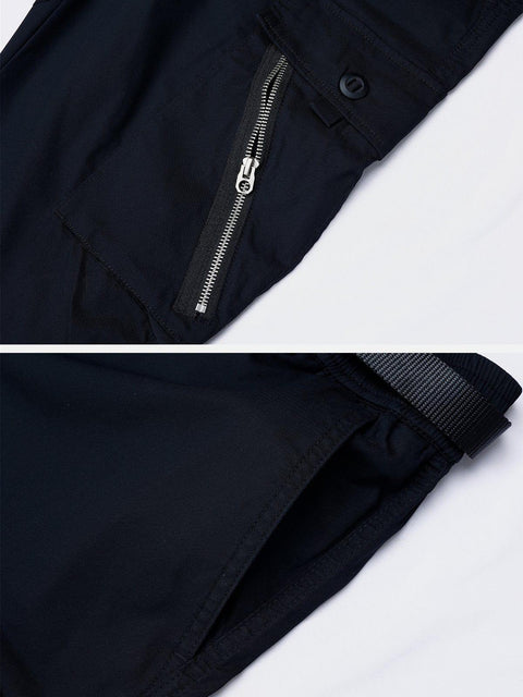 Quick-Dry Tilt Zip Up Cargo Pants - Anagoc