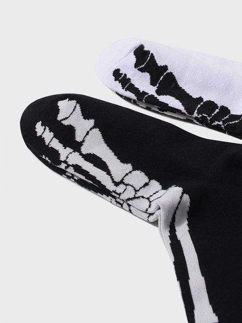 Foot Bone Pattern Socks - Anagoc