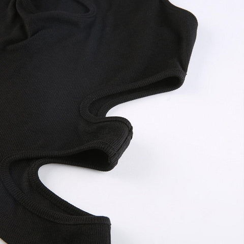 Chain Irregular Hollow Vest - Anagoc