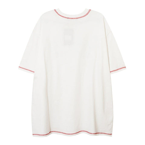 Letter Stars Graphic Tee - Anagoc