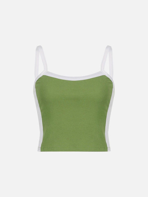 Patchwork Stripe Vest - Anagoc