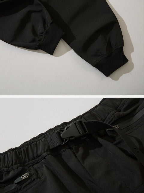 Webbing Pockets With Flap Pants
