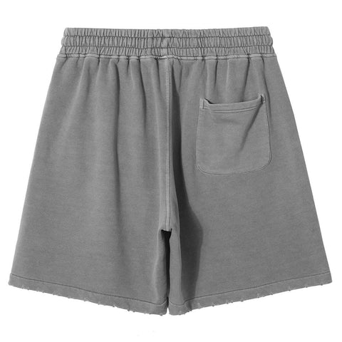 Ripped Hole Washed Shorts - Anagoc