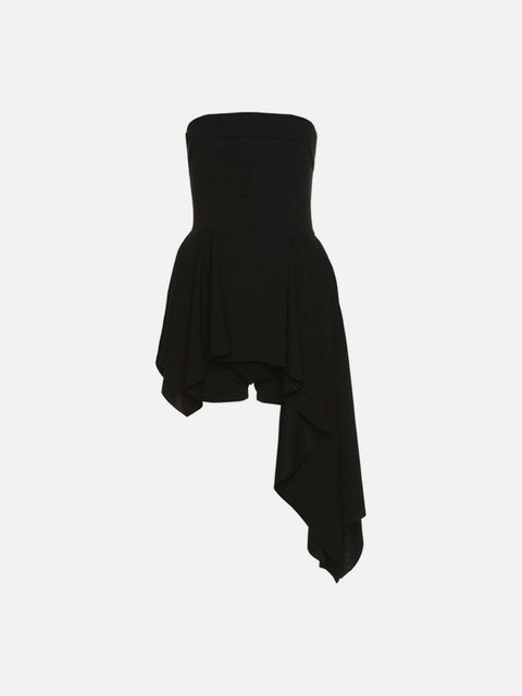 Dark Irregular Dress - Anagoc