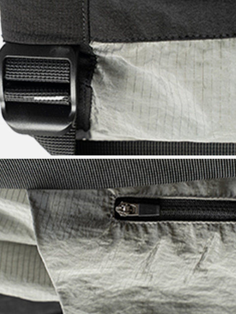 Patchwork Samurai Cargo Shorts - Anagoc