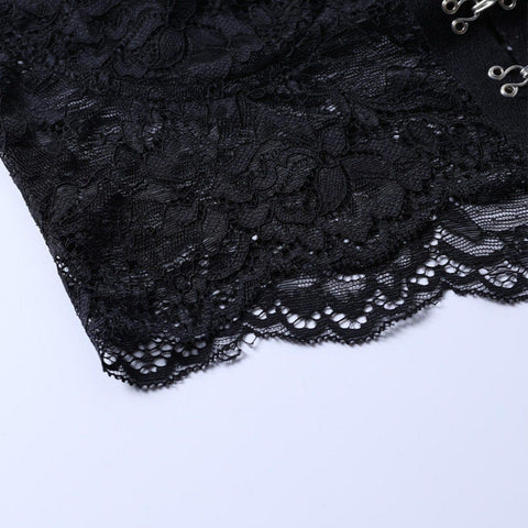 Patchwork Lace Vest - Anagoc