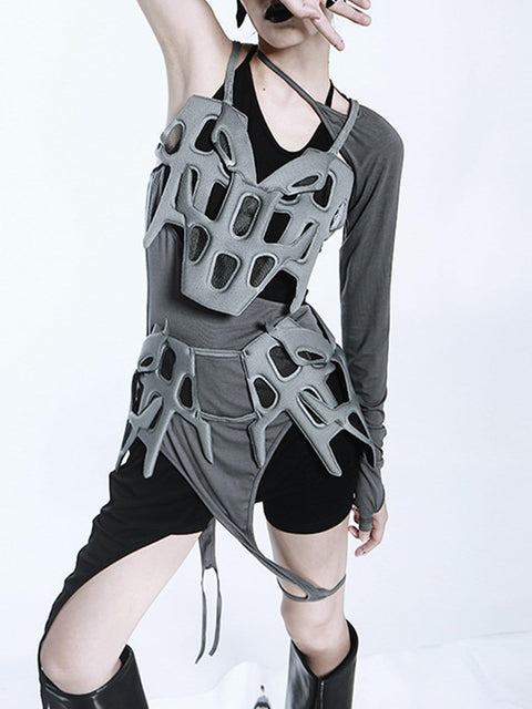 [PRE ORDER] Cyberpunk Hollow Vest Suit - Anagoc