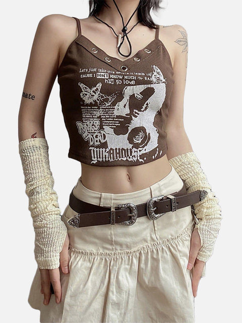 Sexy Print Vest - Anagoc