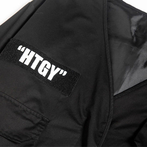 Dark Function Multi Pockets Cardigan Jacket - Anagoc