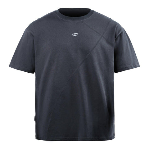 Dividing Line Reflective Logo Tee - Anagoc