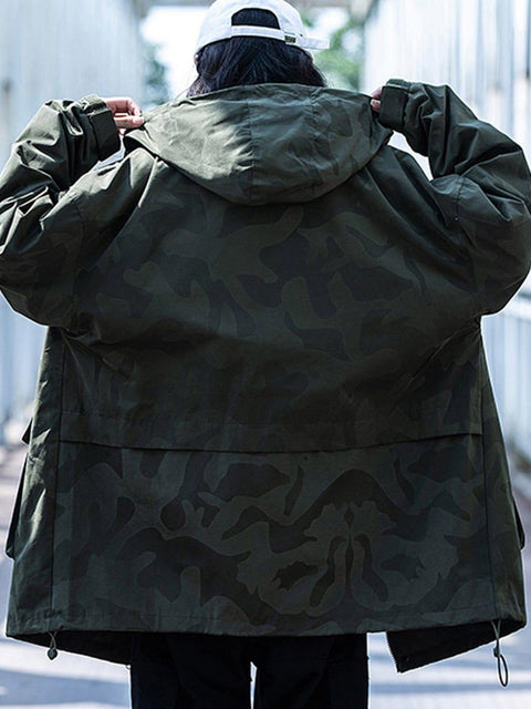 Patchwork Camouflage Jacket - Anagoc