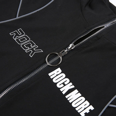 Reflective Strip Long Sleeve T Shirt - Anagoc