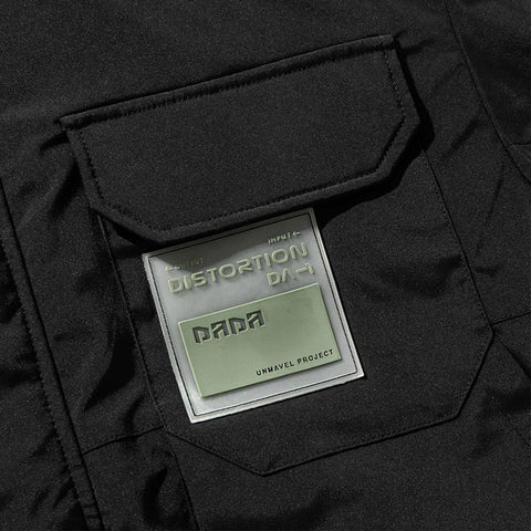 Function Labeling Hooded Winter Down Coat - Anagoc