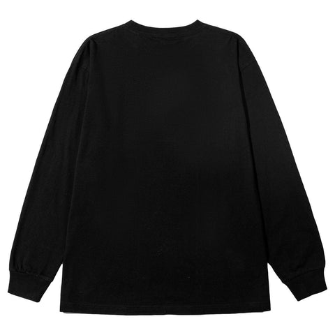 Solid Color Print Sweatshirt - Anagoc