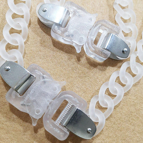 Cyberpunk Acrylic Chain Necklace - Anagoc