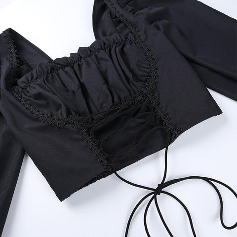 Tie Rope Trumpet Long Sleeve T Shirt - Anagoc