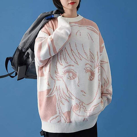 Anime "SANCTUARY" Sweater - Anagoc