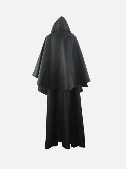 Patchwork Straps Cloak - Anagoc