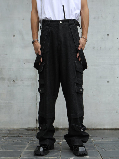 Multi Ribbon Cargo Pant - Anagoc