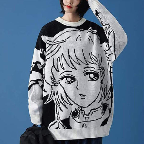 Anime "SANCTUARY" Sweater - Anagoc
