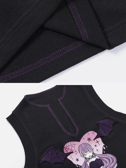Dark Maiden Pattern Vest - Anagoc
