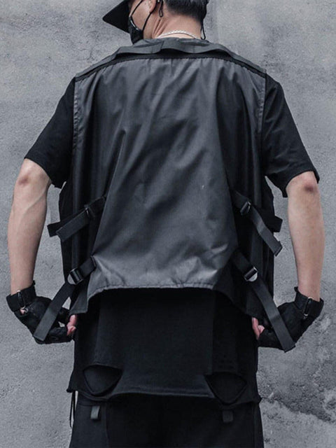 Big Zipper Pocket Vest - Anagoc
