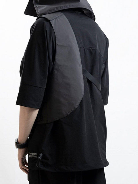 Streamer Half-length Pocket Vest - Anagoc