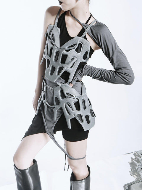 [PRE ORDER] Cyberpunk Hollow Vest Suit - Anagoc