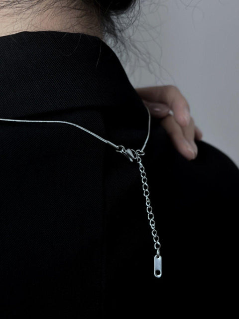 Twisted Heart Hollow Necklace - Anagoc