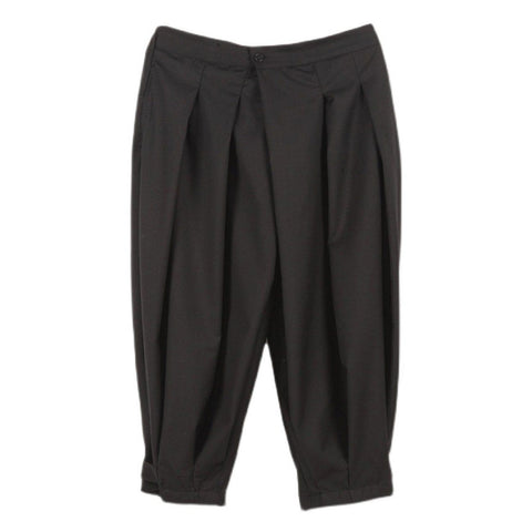 Fold Cropped Pants - Anagoc