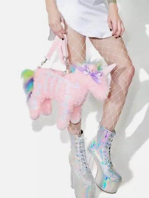 Plush Unicorn Bag - Anagoc
