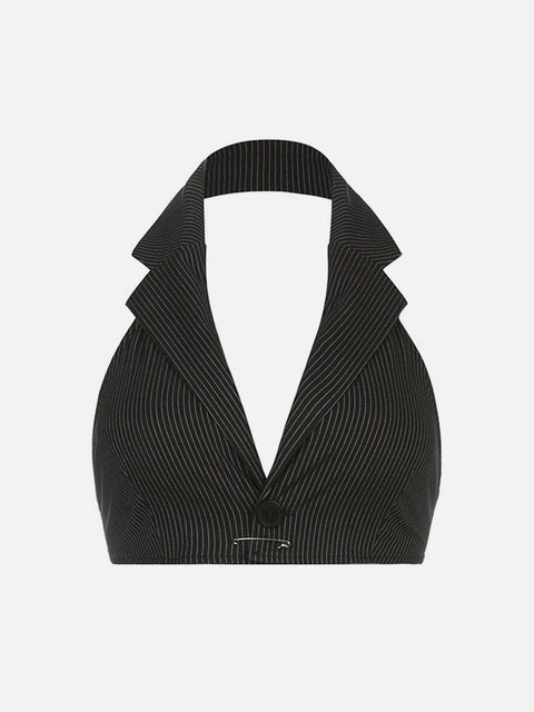 Sexy V-Neck Suit Vest - Anagoc
