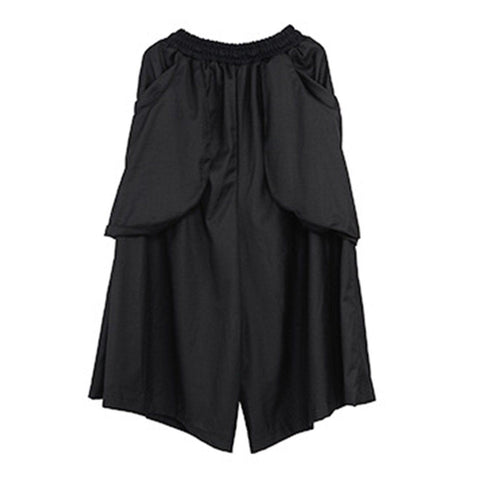 Big Pocket Wide Leg Pants - Anagoc