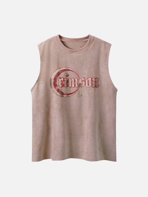 Stereoscopic Moon Suede Vest - Anagoc