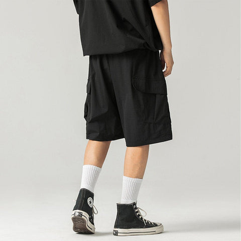 Irregular Pockets Water Proof Shorts - Anagoc