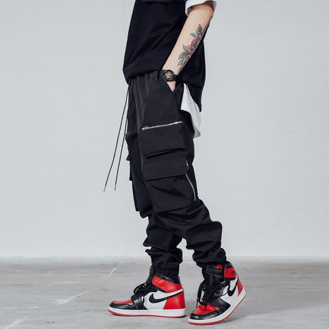 Techwear Multi Pockets Cargo Pants - Anagoc