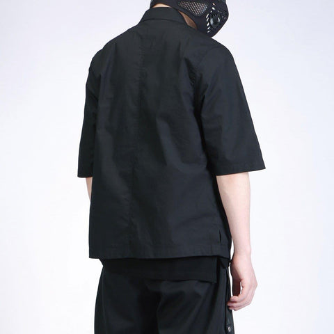Solid Color Buckle Jacket - Anagoc