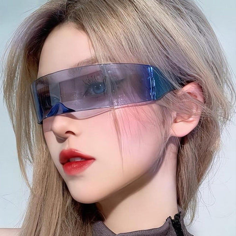 Cyberpunk Technology Translucent Gradient Glasses - Anagoc