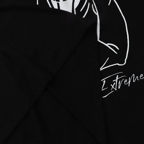 Devil Ghost Print Sweatshirt - Anagoc