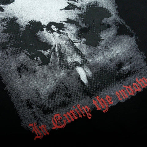 Dark Raven Girl Print Hoodies - Anagoc