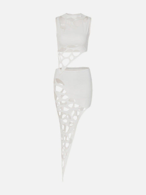 Irregular Cutout Suit - Anagoc