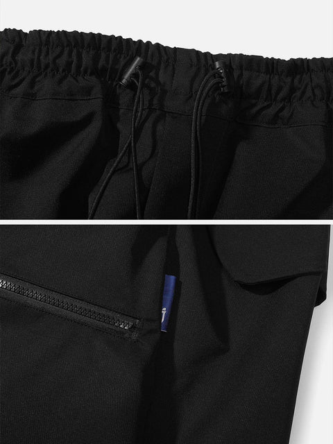 Big Pocket Zip Up Cargo Shorts - Anagoc