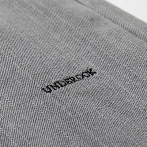 Letter Embroidery Harem Pants - Anagoc