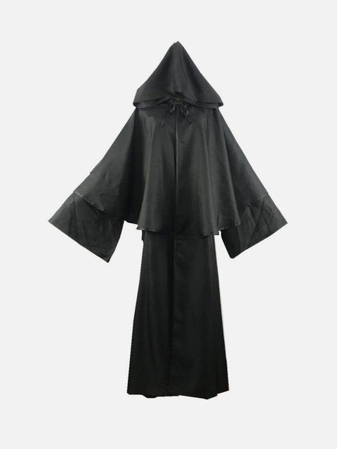 Patchwork Straps Cloak - Anagoc