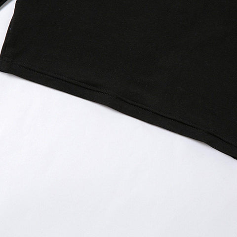 Sexy Off The Shoulder Long Sleeve T Shirt - Anagoc