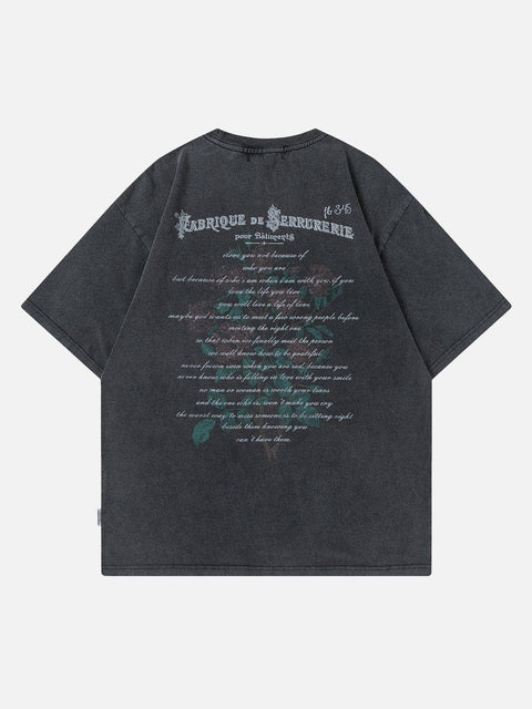 Halo Letters Graphic Tee - Anagoc